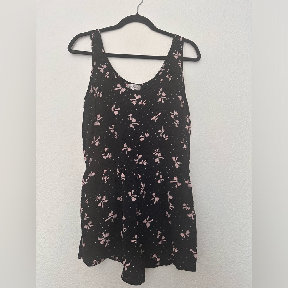 Bow romper
